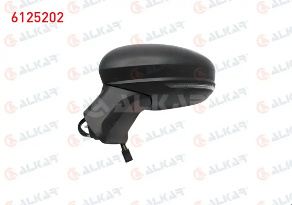 Dış Dikiz Aynası Sol Elektrikli Asferık Isıtmalı Sinyalli Led 7 Pin Renault Captur II 2020 -