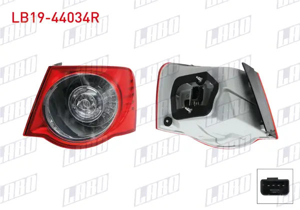 Stop Sağ Dış Volkswagen Jetta 2005 -