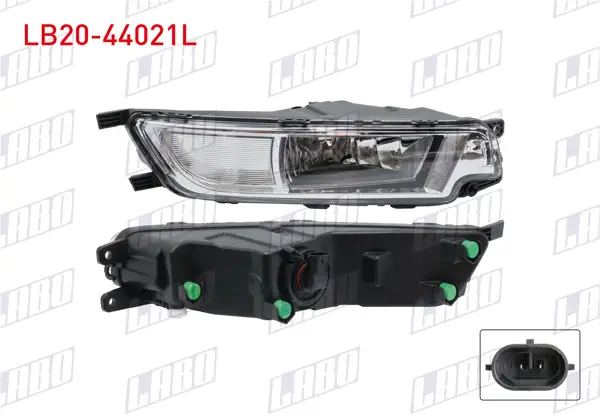 Sis Farı Sol Ampullu Tek Huzmelı Volkswagen Passat B8 2015 -