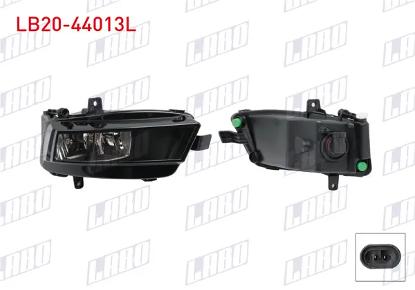 Sis Farı Sol Ampullu Volkswagen Golf VII 2013-2016