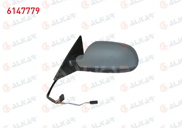 Dış Dikiz Aynası Sol Elektrikli Asferık Isıtmalı Astarlı Otomatik Katlanır Sinyalli Hafızalı 16 Pin Audi A5 2009-2017