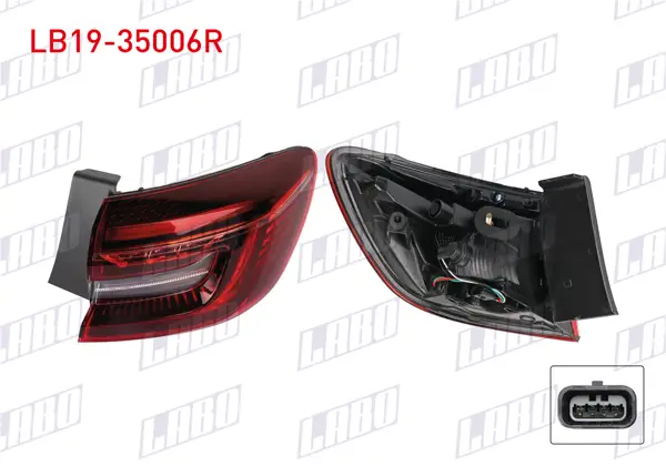 Stop Sağ Dış Renault Clio V Icon 2021 -