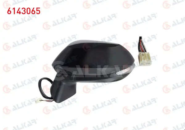 Dış Dikiz Aynası Sol Elektrikli Isıtmalı Astarlı Otomatik Katlanır Sinyalli 8 Pin Toyota Corolla (_E21_) 2018 -