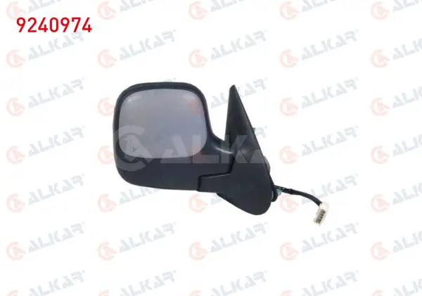 Dış Dikiz Aynası Sağ Elektrikli Isıtmalı Astarlı 5 Pin Citroen Berlingo 1996-2011 / Peugeot Partner 1996-2015