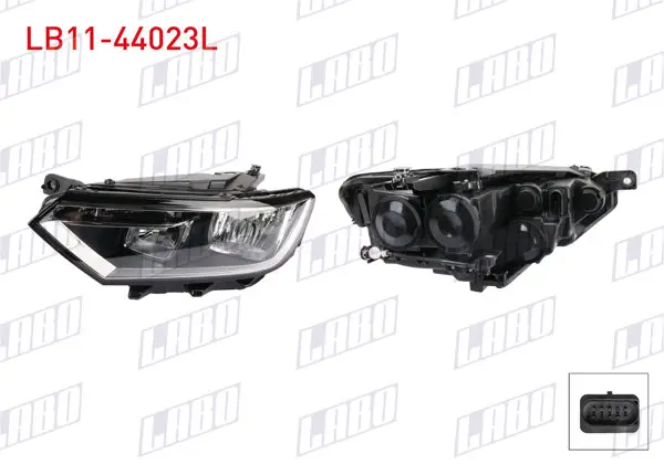 Far Sol Halojen Volkswagen Passat B8 (3G2, Cb2, 3G5, Cb5) 2014 -