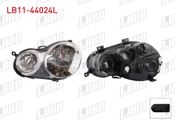 Far Sol Motorlu Volkswagen Polo (9N_, 9A_) 2002-2005