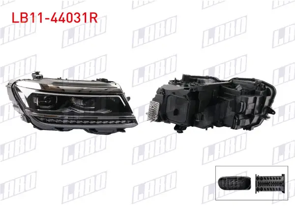 Far Sağ Led Bı-Xenon Volkswagen Tiguan (Ad1, Ax1) 2016 -