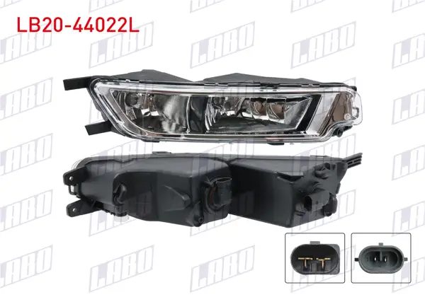 Sis Farı Sol Ampullu Çift Huzmelı Volkswagen Passat B8 2015 -