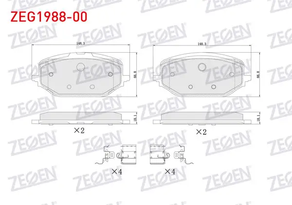 Fren Balata Ön Fiat Doblo 2022-/ Peugeot Rifter 2019-/ Partner 2021-/ 308 III 2021-/ 508 II 2019-/ Citroen Berlingo 2021-/ Ds 4 II 2021-/ Opel Astra L 2021-/ Combo E 2019-/ Grandland 2017 -