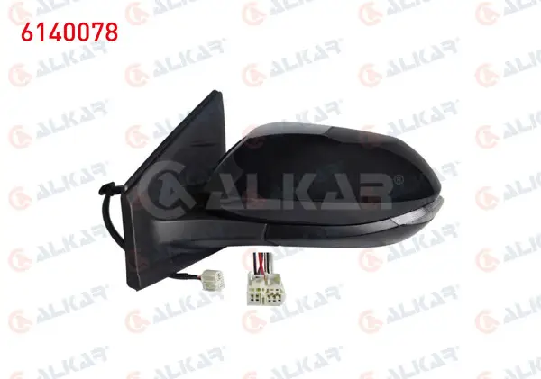 Dış Dikiz Aynası Sağ Elektrikli Isıtmalı Astarlı Sinyalli 6 Pin Toyota Yaris 2020 -