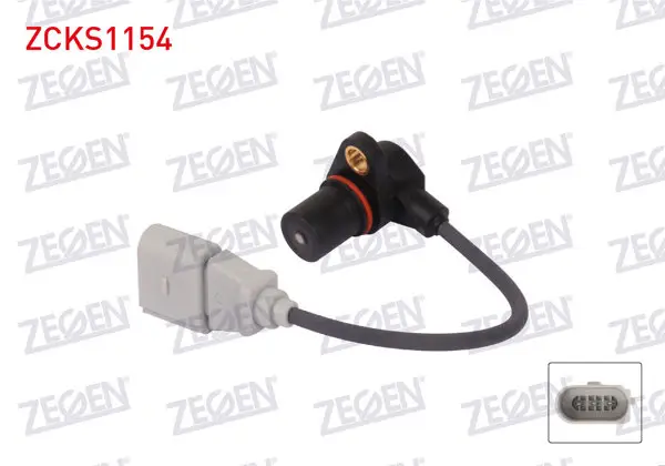 Krank Devir Sensörü Kablolu 200mm VW Golf IV 1.6 97-04 / Jetta III 1.6 04-10 / Audi A4 2.0 TFSI Quattro 04-12 / A3 Sportback 1.6 04-13 / Seat Toledo 1.6 04-09 / Octavia II 1.6 04-13