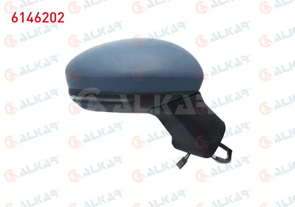 Dış Dikiz Aynası Sağ Elektrikli Asferık Isıtmalı Astarlı Otomatik Katlanır Sinyalli Sensörlü Led Kör Noktalı 12 Pin Renault Captur II 2020 -