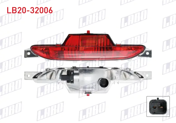 Sis Farı Arka Duylu Ve Ampullu Opel Corsa F 2020-2023 / Mokka B 2021-/ Peugeot 208 2012-2019