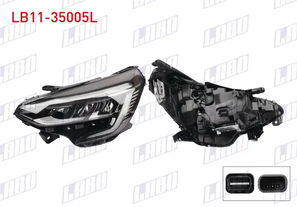 Far Sol Krom Ic Renault Clio V 2021 -