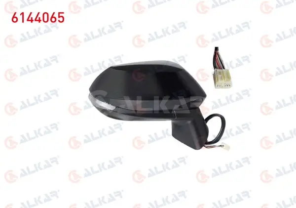 Dış Dikiz Aynası Sağ Elektrikli Isıtmalı Astarlı Otomatik Katlanır Sinyalli 8 Pin Toyota Corolla (_E21_) 2018 -