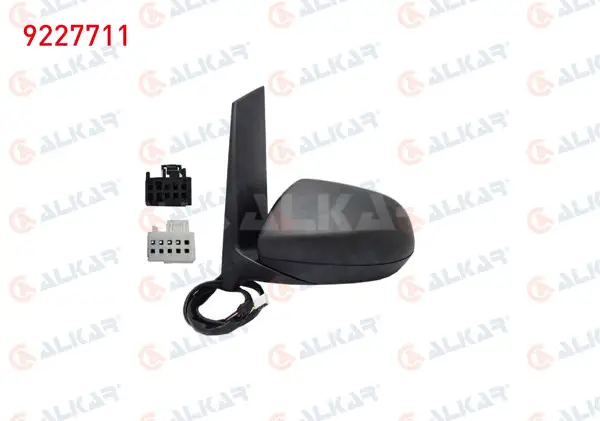 Dış Dikiz Aynası Sol Elektrikli Asferık Isıtmalı Kör Noktalı 8 Pin Mercedes Vito (W447) 2014 -
