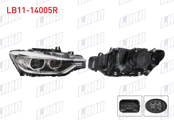 Far Sağ Xenon BMW 3 Serisi (F30) 2013-2015