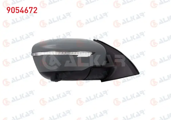 Dış Dikiz Aynası Sağ Astarlı Kameralı Katlanır Isıtmalı Elektrikli Led Sinyalli 13 Pin Nissan Qashqai 2013 -