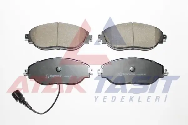 Fren Balata Ön Fişli VW Passat (3C5) 1.4 TSI 2008-2012 / 1.6 TDI 2008-2012 / 2.0 TDI 2008-2012 / Golf VII (5G1) 2.0 TSI 2012-/ Passat (3G2) 2.0 TDI 2014-/ Seat Leon 2.0 TFSI 2012-/ Audi A3 2.0 TFSI 2012 -