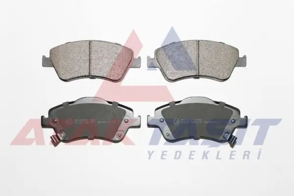 Fren Balata Ön Ikazlı Toyota Corolla 1.4 D 2007-2012 / Corolla 1.4 D-4D 2007-2012 / Corolla 1.33 2007-2012 / Corolla 1.4 Vvt-I 2007-2012 / Auris 1.4 D-4D 2007-2012 / Auris 1.33 Dual-Vvt-I 2007-2012