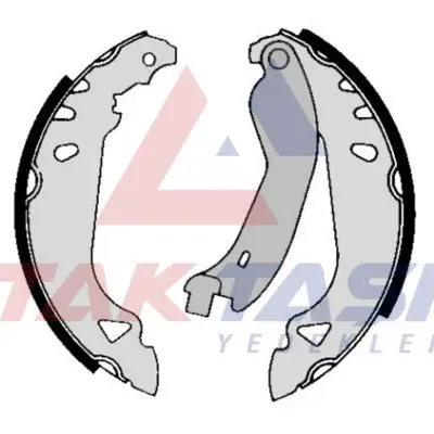 Fren Pabuç Balata Arka Fiat Tempra 1.6 Levyelı 180X32 mm 1992-1999 / Fiat Tipo 1.6İ 1990-2000 / Fiat Tempra 1.6İ 1992-1999 / Fiat Tipo 1.4İ 1990-2000