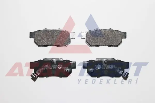 Fren Balata Arka Ikazlı Honda Civic IV 1.4İ 1987-1993 / Civic IV 1.5İ 1987-1993 / Accord IV (Cb) 2.0İ 16V 1990-1993 / Jazz IV (Gk) 1.3 2016-/ Rover 25 (Rf) 1.6 16V 1999-2005 / Rover 200 216 Si 1995-2000
