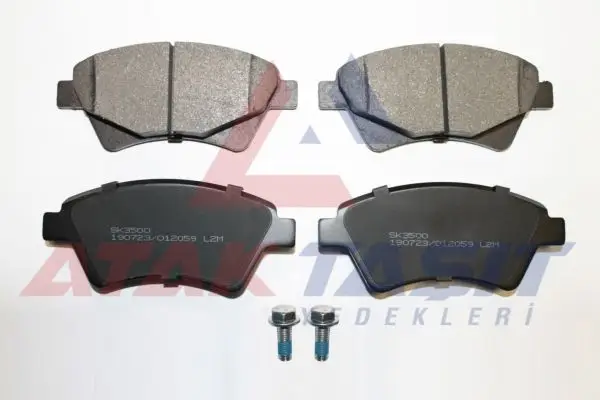 Fren Balata Ön Renault Megane II (Bm0 / 1,Cm0 / 1) 1.5 DCI 2002-2008 / Megane II 1.6İ 16V 2002-2008 / Scenic II (Jm0 / 1) 1.5 DCI 2003-2009 / Scenic II 1.6İ 16V 2003-2009