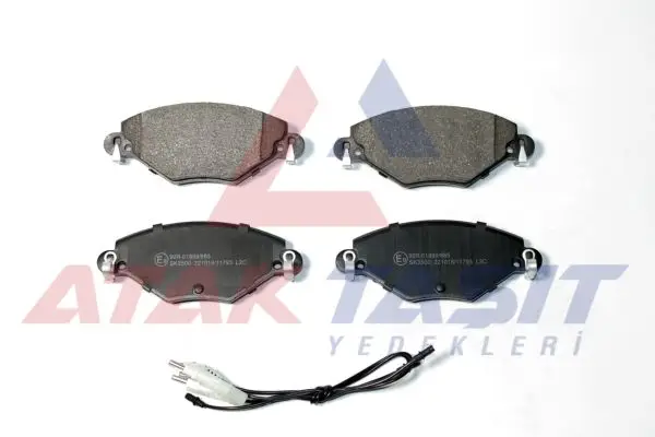 Fren Balata Ön Fişli Citroen C5 II 1.6 HDI 2004-2008 / C5 II (Rc) 2.0 2004-2008 / C5 II (Rc) 2.0 HDI 2004-2008 / C5 I (Dc) 2.0 HDI 2001-2004 / C5 II (Rc) 1.6 Thp 2004-2008