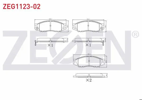 Fren Balata Ön Ikazlı Nissan Almera II (N16) 1.5 DCI 2000-2007