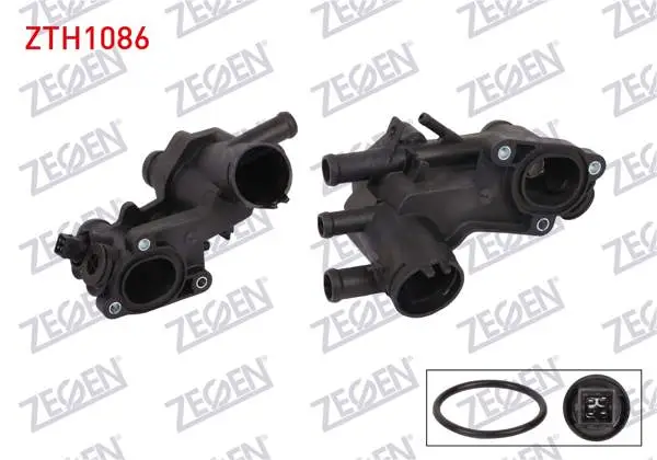 Termostat Komple Müşürlü 87 C VW Golf III 1.6 1991-1999 / Polo 1.6İ 1994-1999 / Seat Cordoba 1.4 16V 1999-2002 / Ibiza II 1.4 16V 1993-2002 / Skoda Octavia 1.6İ 1996-2004