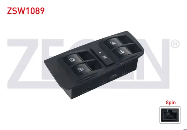 Cam Açma Anahtar Grup Cocuk Cam Kılıtlı Yesıl Işık 8 Pin Fiat Palio-Siena 1996-2005
