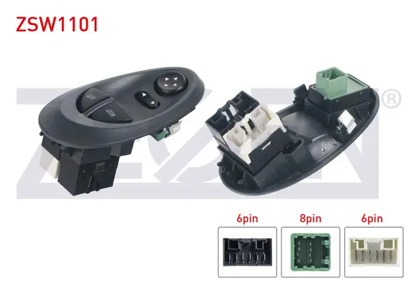 Cam Açma Anahtar Grup Ayna Ayarlı Çiftli 20 Pin Iveco Daily III 1999-2006