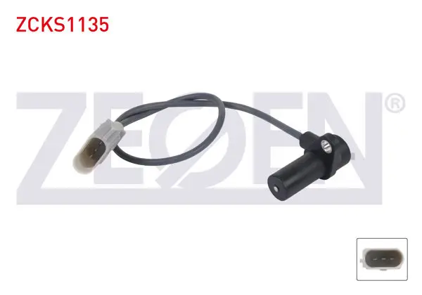 Krank Devir Sensörü Kablolu 450 mm Volkswagen Touareg 4.2 V8 2002-2006 / Audi A6 C5 4.2 Quattro Asg, Ars, Awn, Art 1998-2005 / A8 D2 3.7 Quattro Aew, Akj 1995-1998
