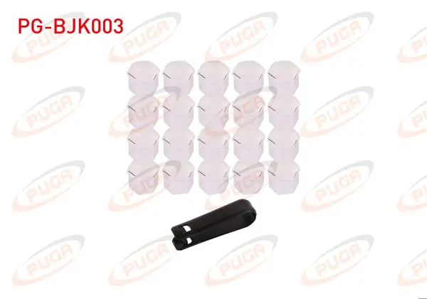 Bijon Kapak Seti Krom 20 Adet + Cıkartma Aparatı