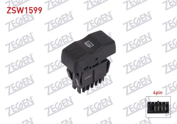 Rezistans Anahtarı 4 Pin Dacia Logan 2004-2012