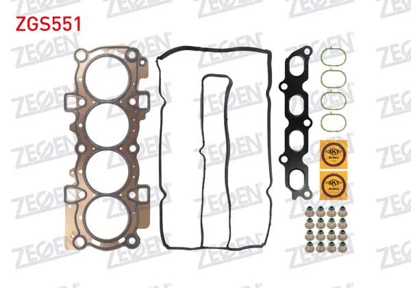 Motor Üst Takım Conta Focus II 1.6 100Hp 2004-Skt Keçeli
