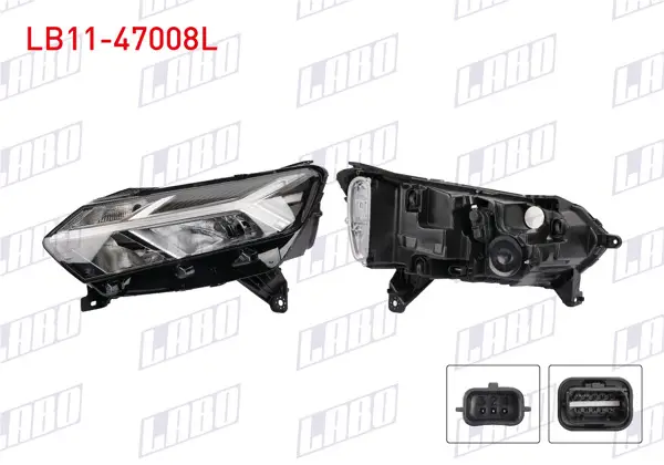 Far Sol Motorlu Ledlı Krom Dacia Sandero 2022 -