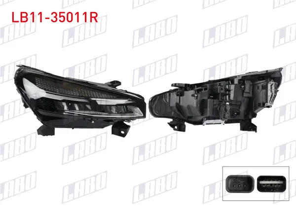 Far Sağ Ledlı Renault Clio V Faz 2 2024 -