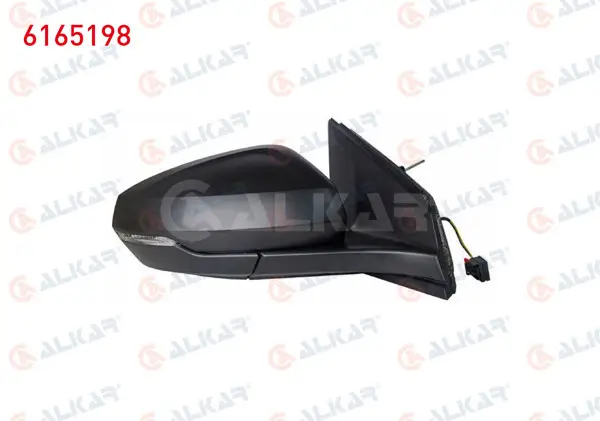 Dış Dikiz Aynası Sağ Mekanik Sinyalli 2 Pin Volkswagen Polo (Aw1, Bz1) 2017-2021