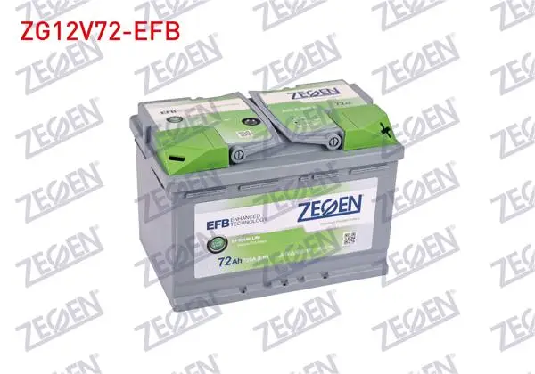 Aku Efb Start / Stop L3 12V 72 Ah (278X175x190)