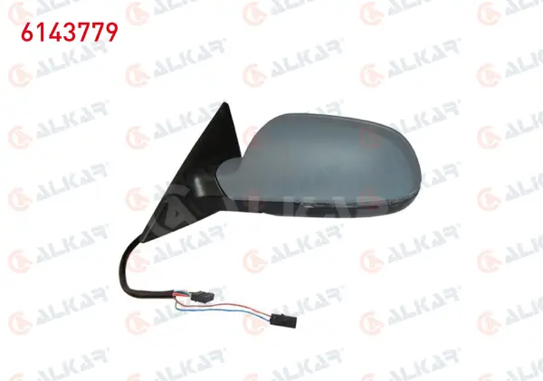 Dış Dikiz Aynası Sol Astarlı Katlanır Isıtmalı Elektrikli Sinyalli 12 Pin Audi A5 2009-2017