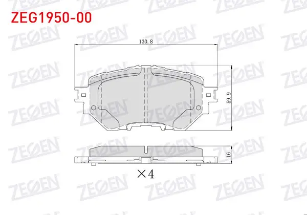 Fren Balata Ön Mazda 3 (Bm, Bn) 1.5-1.6 2019 -