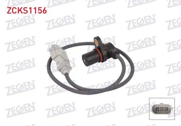 Krank Devir Sensörü Kablolu 570mm Audi A3 Hb 1.6 1996-2003 / Volkswagen Polo III Classic 1.6 1995-2001 / Skoda Octavia 1.6 1997-2007 / Seat Leon 1.6 1999-2006