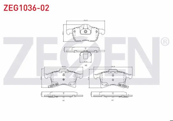 Fren Balata Ön Ikazlı Astra H 1.3 CDTI 2004-2010 / Zafira B 1.6 2005-2011 / Combo C 1.3 CDTI 2001-2006 / Meriva A 1.3 CDTI 2003-2010 / Opel Corsa E 1.4 2014-/ Corsa E 1.2 2014-/ Meriva B 1.4 2010 -