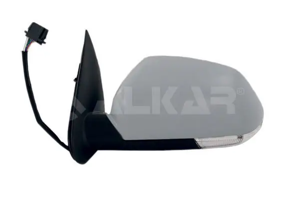 Dış Dikiz Aynası Sol Elektrikli Asferık Isıtmalı Astarlı Sinyalli 6 Pin Skoda Octavia II 2004-2009
