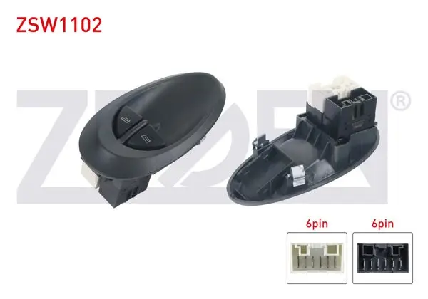 Cam Açma Anahtarı Çiftli 12 Pin Çerçeveli Iveco Daily III 1999-2006