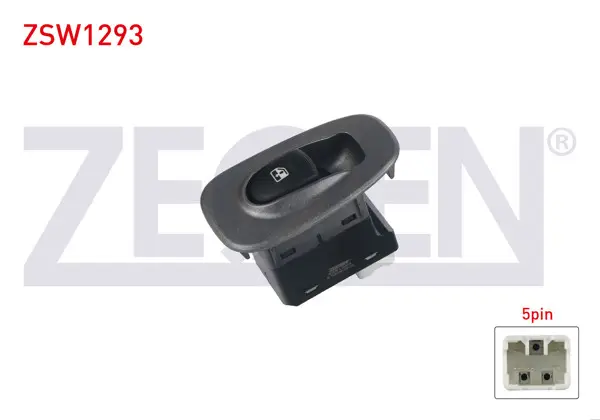 Cam Açma Anahtarı Tekli 5 Pin Hyundai Accent II 2000-2005