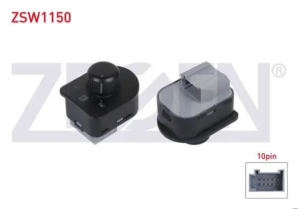 Ayna Ayar Düğmesi Rezistanslı 10 Pin Volkswagen Golf IV-Passat-Transporter-Bora 1997-2005