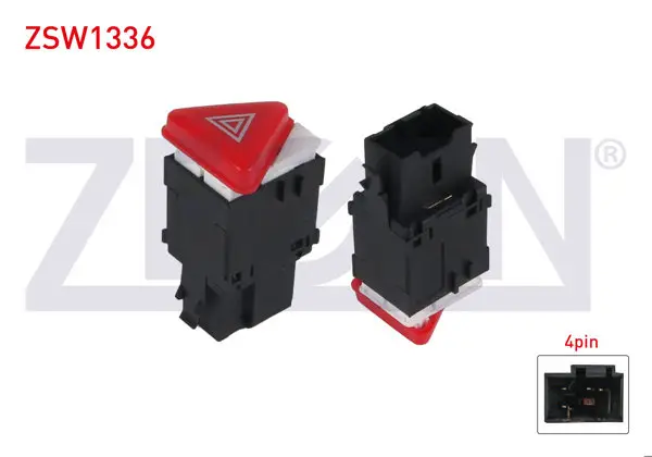 Flaşör Anahtarı 4 Pin Transporter V-Fabia 1999-2011