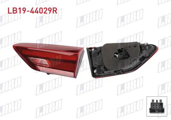 Stop İç Sağ Ledlı Volkswagen Polo VI (Aw1, Bz1, Ae1) 2021-2024